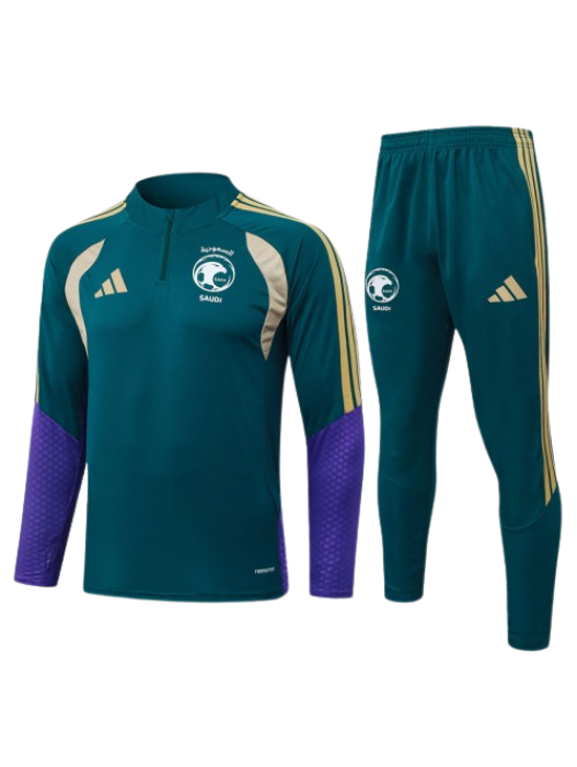 SAUDI ARABIA DARK GREEN TRACKSUIT 2026/2027