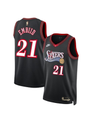 PHILADELPHIA 76ERS CLASSIC EDITION JERSEY – BLACK – JOEL EMBIID