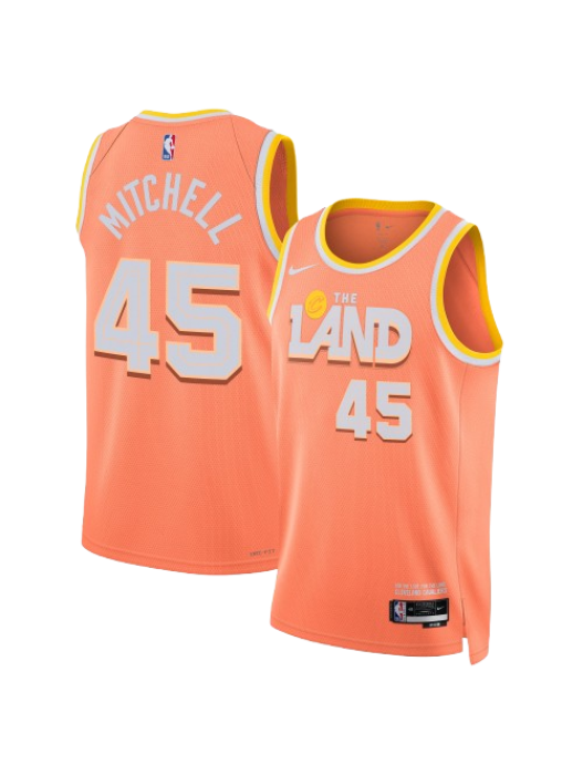 CLEVELAND CAVALIERS 2025/26 CITY EDITION SWINGMAN JERSEY – ORANGE – DONOVAN MITCHELL
