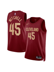 CLEVELAND CAVALIERS ICON EDITION SWINGMAN JERSEY – MAROON – DONOVAN MITCHELL