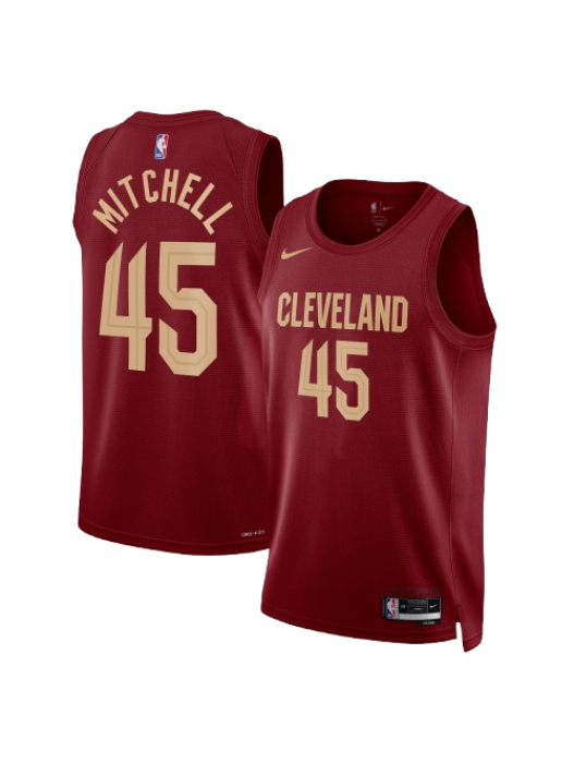 CLEVELAND CAVALIERS ICON EDITION SWINGMAN JERSEY – MAROON – DONOVAN MITCHELL