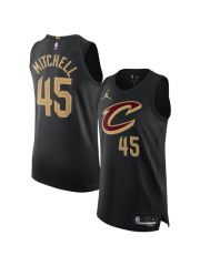 CLEVELAND CAVALIERS STATEMENT EDITION SWINGMAN JERSEY – BLACK – DONOVAN MITCHELL