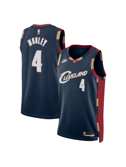 CLEVELAND CAVALIERS CLASSIC EDITION JERSEY – NAVY – EVAN MOBLEY