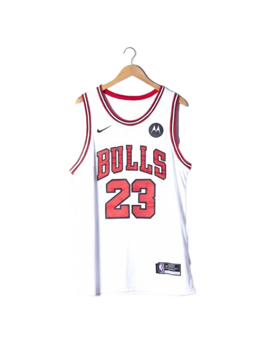 Chicago Bulls White Swingman Jersey #23 Michael Jordan 2023