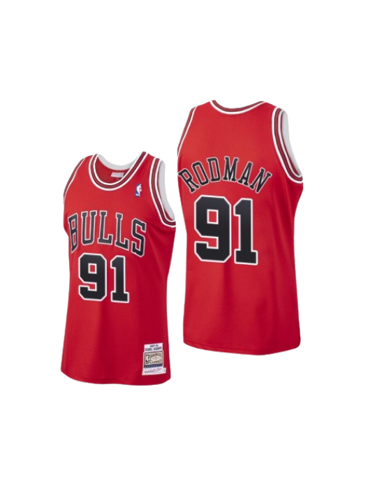 Chicago Bulls Retro Authentic Jersey #91 Dennis Rodman 1997/1998