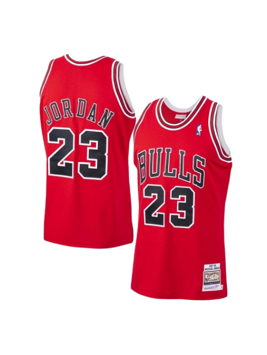 Chicago Bulls Road Authentic Jersey #23 Michael Jordan 1997/1998