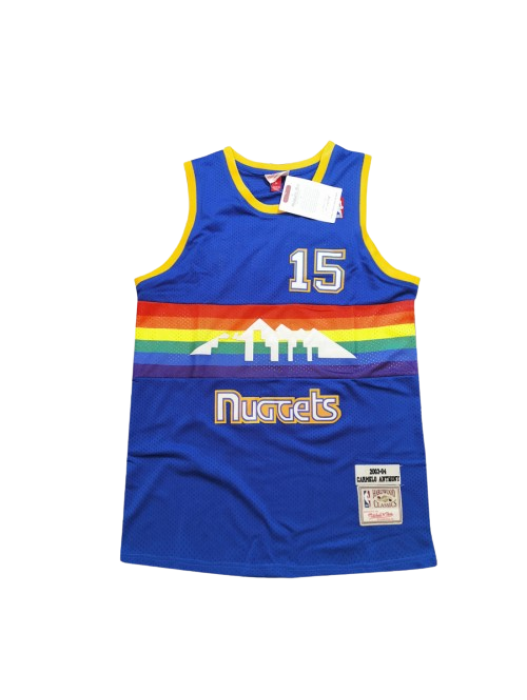 Denver Nuggets Swingman Jersey #15 Carmelo Anthony 2003/2004