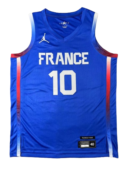 FRANCE OLYMPICS LIMITED JERSEY #10 EVAN FOURNIER