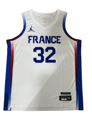 FRANCE OLYMPICS LIMITED HOME JERSEY #32 VICTOR WEMBANYAMA