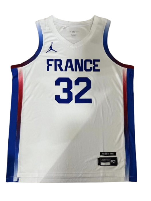 FRANCE OLYMPICS LIMITED HOME JERSEY #32 VICTOR WEMBANYAMA