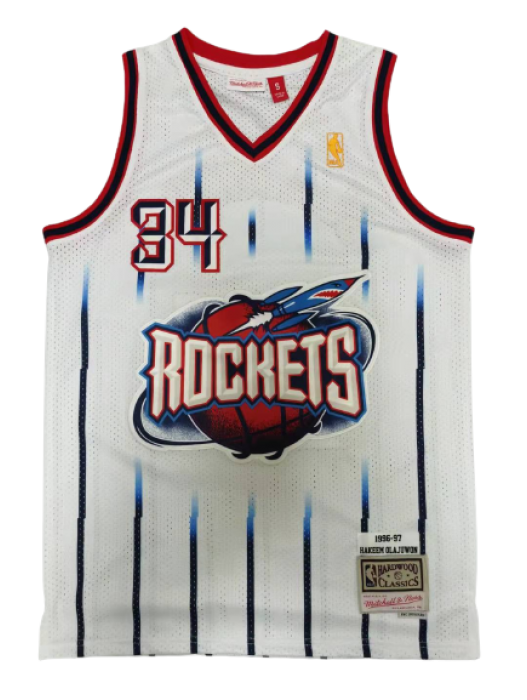 Houston Rockets Swingman Jersey 1996-97 Hakeem Olajuwon
