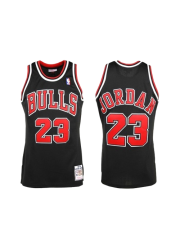 Chicago Bulls Hardwood Classics Swingman Jersey #23 Michael Jordan Black