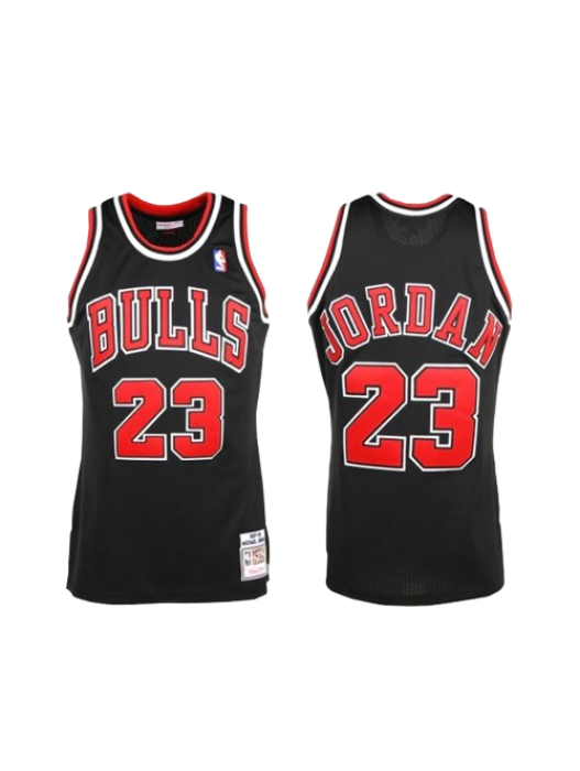 Chicago Bulls Hardwood Classics Swingman Jersey #23 Michael Jordan Black