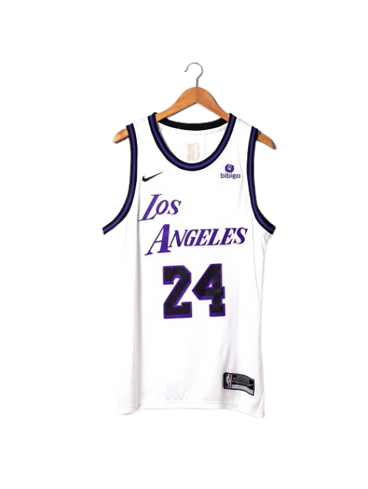 Los Angeles Lakers White Statement Edition Swingman Jersey #24 Kobe Bryant 2023