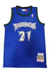 Minnesota Timberwolves Kevin Garnett  Blue 2003/04