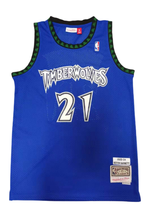 Minnesota Timberwolves Kevin Garnett  Blue 2003/04