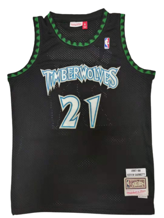 Minnesota Timberwolves Kevin Garnett  Black 1997/98