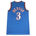 Philadelphia 76ers Blue Swingman Jersey #3 Allen Iverson 1999/2000