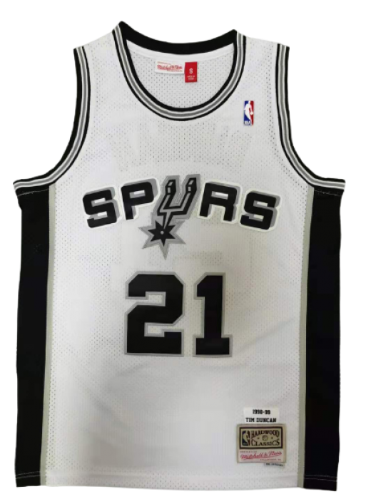 San Antonio Spurs Swingman Jersey 1998-99 Tim Duncan