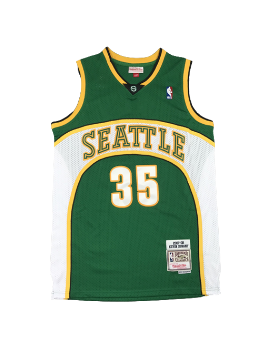 Seattle SuperSonics Kevin Durant Green 2007/08