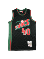 Seattle SuperSonics Hardwood Jersey #40 Shawn Kemp