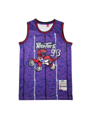 TORONTO RAPTORS BAPE X MITCHELL & NESS CAMO BASKETBALL SWINGMAN JERSEY 'PURPLE'