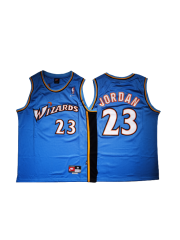 Washington Wizards Blue Retro Swingman Jersey #23 Michael Jordan