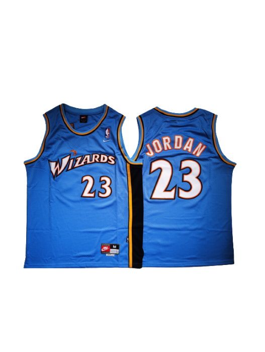 Washington Wizards Blue Retro Swingman Jersey #23 Michael Jordan