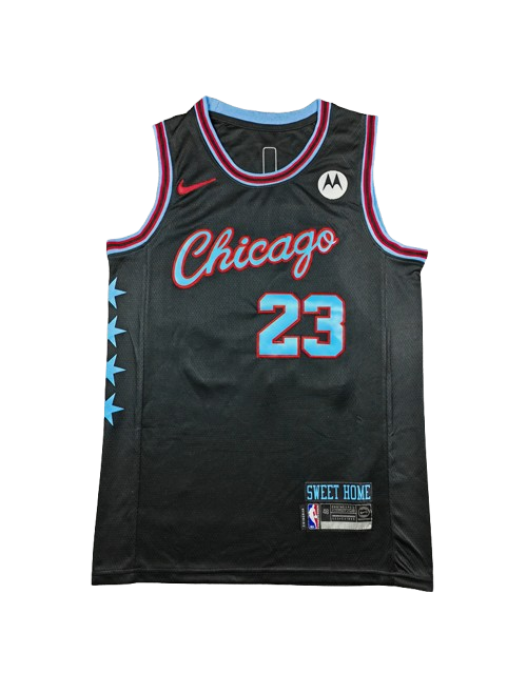 CHICAGO BULLS 2025/26 CITY EDITION SWINGMAN JERSEY – BLACK – MICHAEL JORDAN