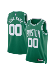 BOSTON CELTICS ICON EDITION SWINGMAN JERSEY – GREEN – CUSTOM NAME & NUMBER