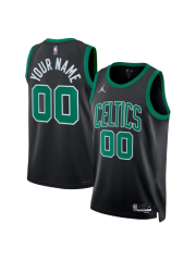 BOSTON CELTICS STATEMENT EDITION SWINGMAN JERSEY – BLACK – CUSTOM NAME & NUMBER