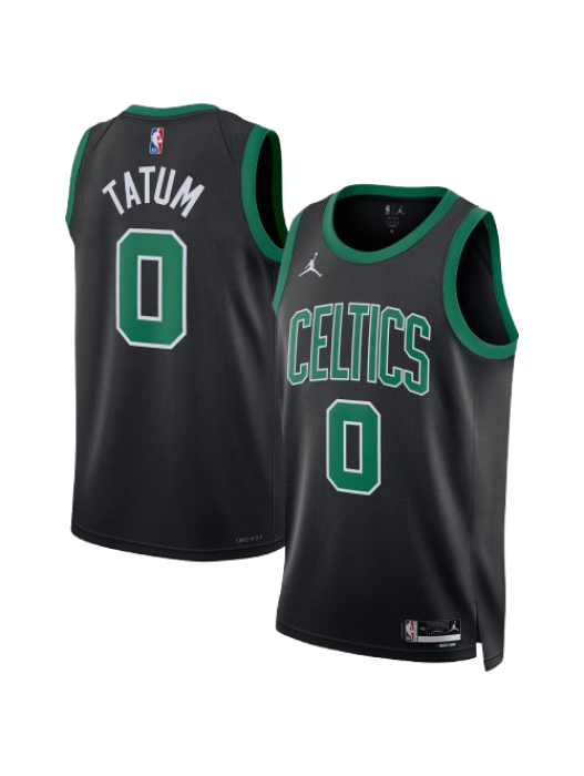 BOSTON CELTICS STATEMENT EDITION SWINGMAN JERSEY – BLACK – JAYSON TATUM
