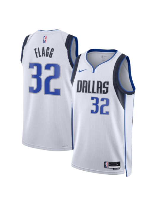 DALLAS MAVERICKS ASSOCIATION EDITION SWINGMAN JERSEY 2025 – WHITE – COOPER FLAGG