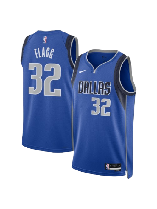 DALLAS MAVERICKS ICON EDITION SWINGMAN JERSEY 2025 – BLUE – COOPER FLAGG