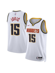 DENVER NUGGETS ASSOCIATION EDITION SWINGMAN JERSEY – WHITE – NIKOLA JOKIĆ