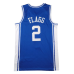 DUKE UNIVERSITY #2 FLAGG BLUE EMBROIDERED JERSEY