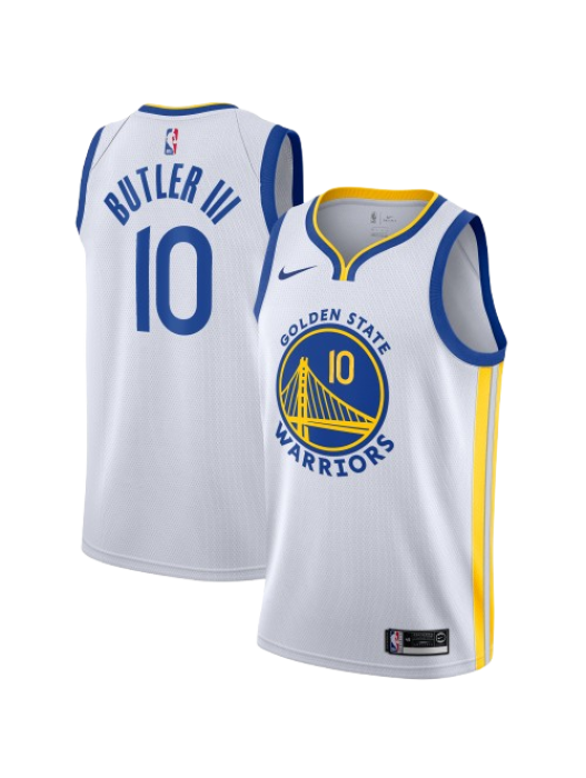 GOLDEN STATE WARRIORS ASSOCIATION EDITION SWINGMAN JERSEY - WHITE - JIMMY BUTLER III