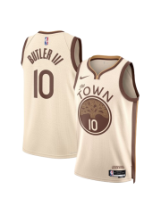 GOLDEN STATE WARRIORS 2025/26 CITY EDITION SWINGMAN JERSEY – TAN – JIMMY BUTLER III