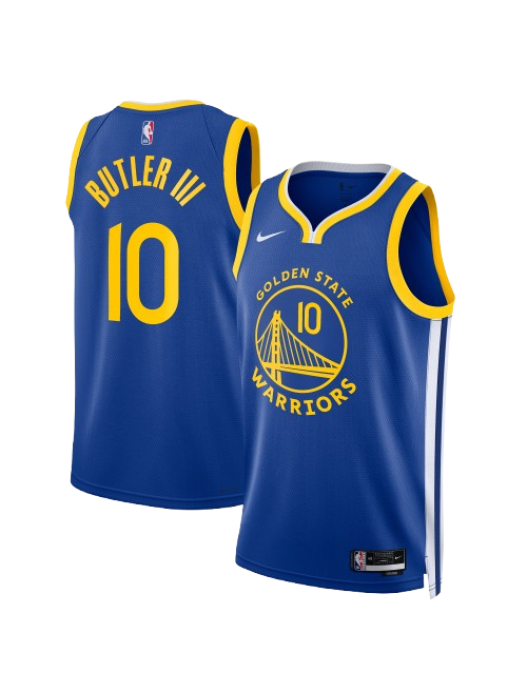 GOLDEN STATE WARRIORS ICON EDITION SWINGMAN JERSEY - ROYAL - JIMMY BUTLER III