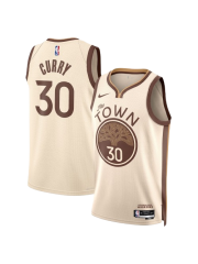 GOLDEN STATE WARRIORS 2025/26 CITY EDITION SWINGMAN JERSEY – TAN – STEPHEN CURRY