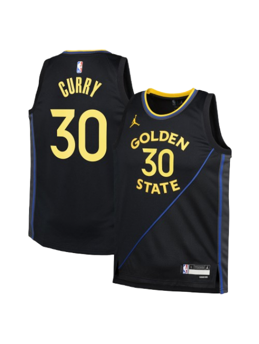 GOLDEN STATE WARRIORS STATEMENT EDITION SWINGMAN JERSEY – BLACK – STEPHEN CURRY