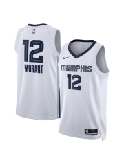MEMPHIS GRIZZLIES ASSOCIATION EDITION SWINGMAN JERSEY – WHITE – JA MORANT