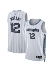 MEMPHIS GRIZZLIES 2025/26 CITY EDITION SWINGMAN JERSEY – GRAY – JA MORANT