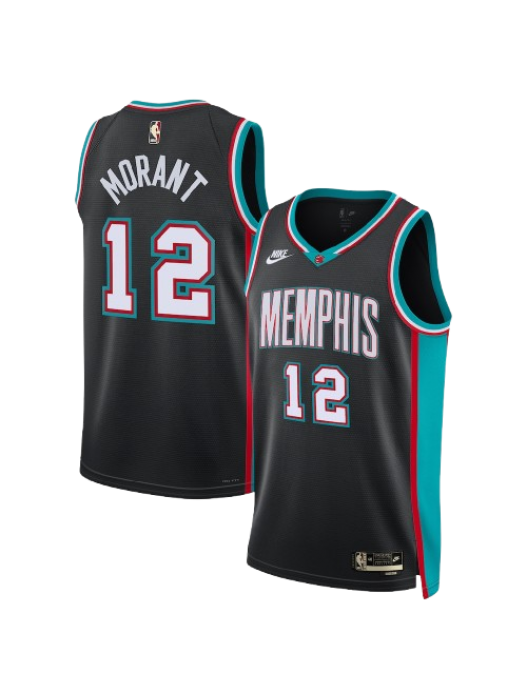 MEMPHIS GRIZZLIES CLASSIC EDITION JERSEY – BLACK – JA MORANT