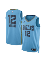 MEMPHIS GRIZZLIES STATEMENT EDITION SWINGMAN JERSEY – LIGHT BLUE – JA MORANT