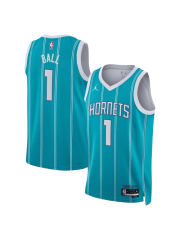 CHARLOTTE HORNETS ICON EDITION SWINGMAN JERSEY – TEAL – LAMELO BALL