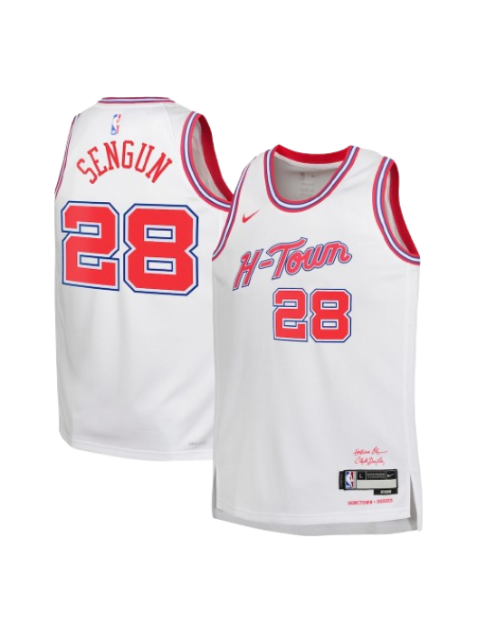 HOUSTON ROCKETS 2025/26 CITY EDITION SWINGMAN JERSEY – WHITE – ALPEREN ŞENGÜN