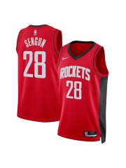 HOUSTON ROCKETS ICON EDITION SWINGMAN JERSEY – RED – ALPEREN SENGUN