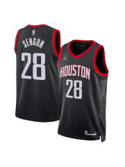 HOUSTON ROCKETS STATEMENT EDITION SWINGMAN JERSEY – BLACK – ALPEREN SENGUN