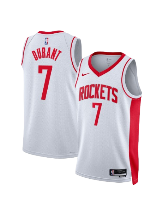 HOUSTON ROCKETS ASSOCIATION EDITION SWINGMAN JERSEY – WHITE – KEVIN DURANT